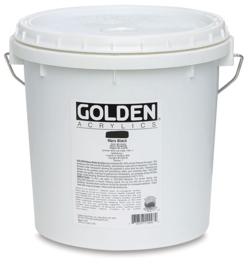 Golden Fluid Acrylfarbe 3,78l Eimer PG 5