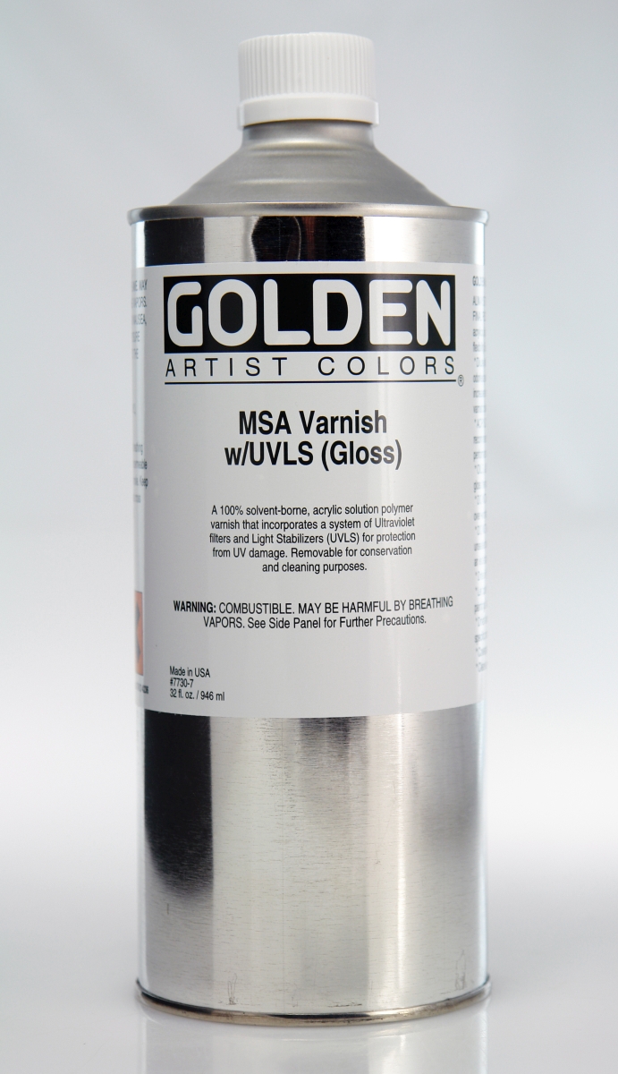 Golden MSA Firnis 946ml Dose glänzend/matt/seidenmatt