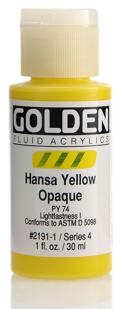 Golden Fluid Acrylfarbe 30ml Flasche PG 4