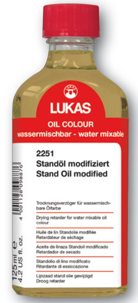 Standöl modifiziert für wassermischbare Ölfarben 125ml