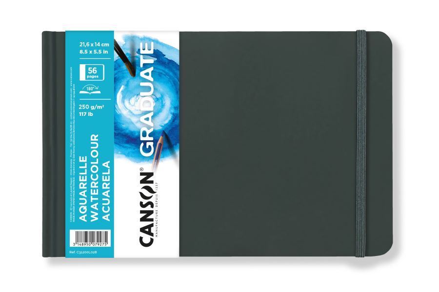 Canson Graduate Aquarellblock 250 g/m² A3 30 Blatt