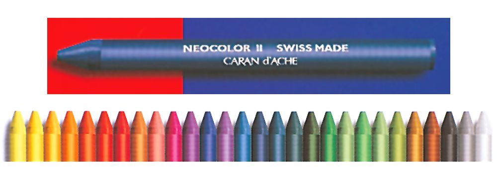 Caran d´Ache Aquarellkreide Neocolor II