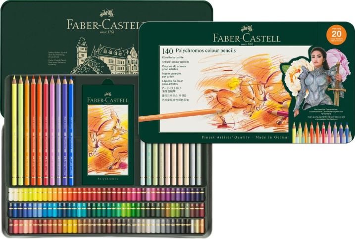Faber-Castell  Polychromos Farbstift 12er Metalletui