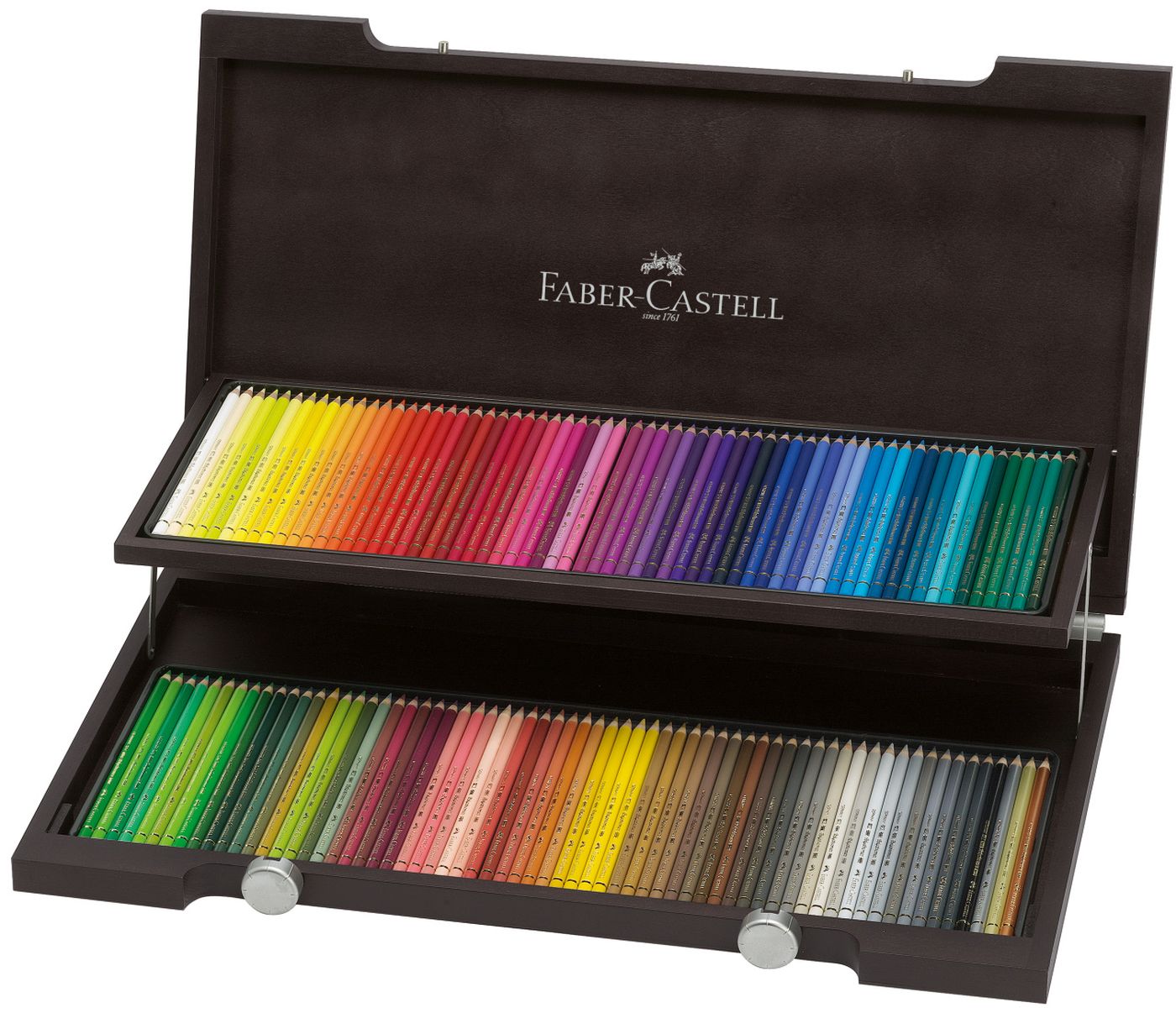 Faber-Castell  Polychromos Farbstift 120-er Holzkoffer