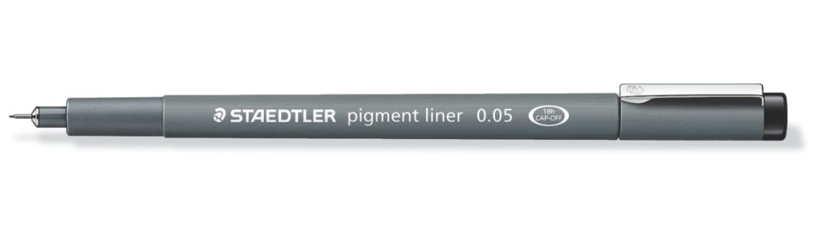 Staedtler Pigment Fineliner von 0,05 - 8 mm 8 Stärken